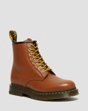 Dr Martin Martens 1460 DM's Wintergrip Leather Lace Up Boots (Blizzard Wp) Boots Tan | IM69-Z3RQ