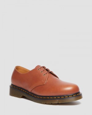 Dr Martin Martens 1461 Carrara Leather Oxford Shoes (Carrara) Shoes Saddle Tan | VW46-F0JK