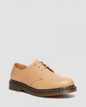 Dr Martin Martens 1461 Carrara Leather Oxford Shoes (Carrara) Shoes Beige | ZF55-X6YF