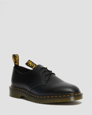 Dr Martin Martens 1461 Engineered Garments Leather Oxford Shoes (Smooth Leather) Shoes Black | LV62-Z6CF