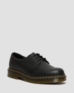 Dr Martin Martens 1461 Slip Resistant Leather Oxford Shoes (Industrial Full Grain) Shoes Black | NF83-F8WZ