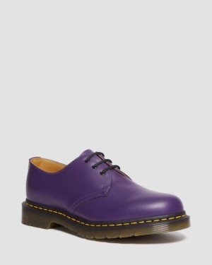 Dr Martin Martens 1461 Smooth Leather Oxford Shoes (Smooth Leather) Shoes RICH PURPLE | EU83-S9YJ