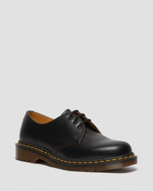 Dr Martin Martens 1461 Vintage Made in England Oxford Shoes (Quilon) Shoes Black | NC83-G8RN