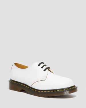 Dr Martin Martens 1461 Vintage Made in England Oxford Shoes (Quilon) Shoes White | BB25-F1FN