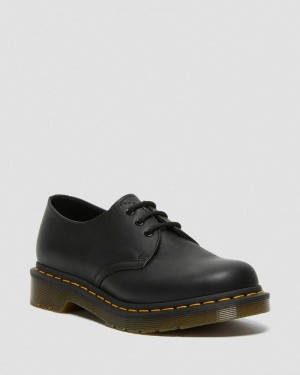 Dr Martin Martens 1461 - Virginia Leather Oxford Shoes (Virginia) Shoes Black | VY50-L4RO