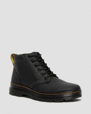 Dr Martin Martens Bonny Leather Casual Boots (Wyoming) Boots Black | FF42-Q5PM