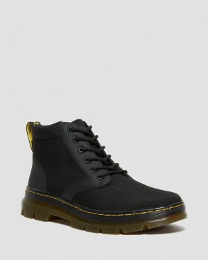 Dr Martin Martens Bonny Poly Casual Boots (Extra Tough Poly+Rubbery) Boots Black | OJ39-Z8UC