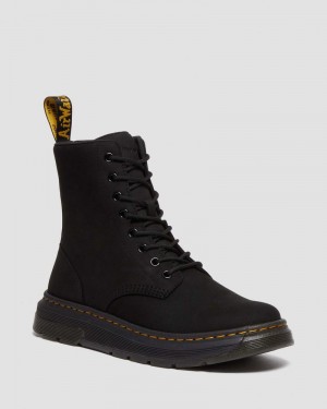 Dr Martin Martens Crewson Nubuck Leather Everyday Boots (Buffbuck) Boots | CC00-O3CX