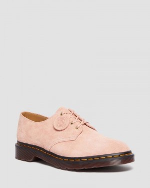 Dr Martin Martens Smiths Suede Dress Shoes (Desert Oasis Suede) Shoes Peach Beige | SP31-T8IC