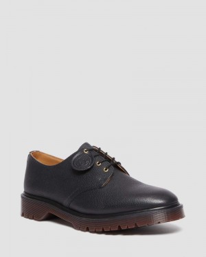 Dr Martin Martens Smiths Westminster Leather Dress Shoes (Westminster) Shoes Black | CL82-W5RX