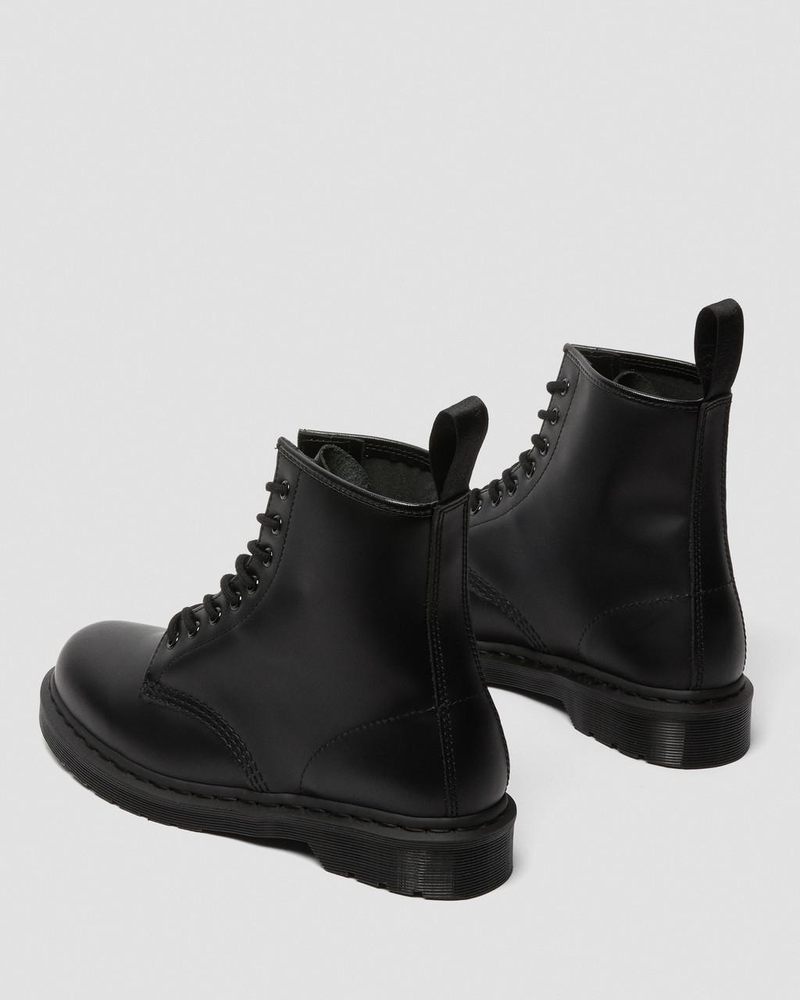 Dr Martin Martens 1460 Mono Smooth Leather Lace Up Boots (Smooth Leather) Boots Black | WI82-I0PX