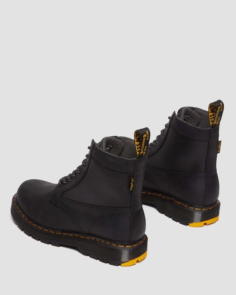 Dr Martin Martens 1460 Trinity Wintergrip Waterproof Boots Boots Black | MA15-I3JC