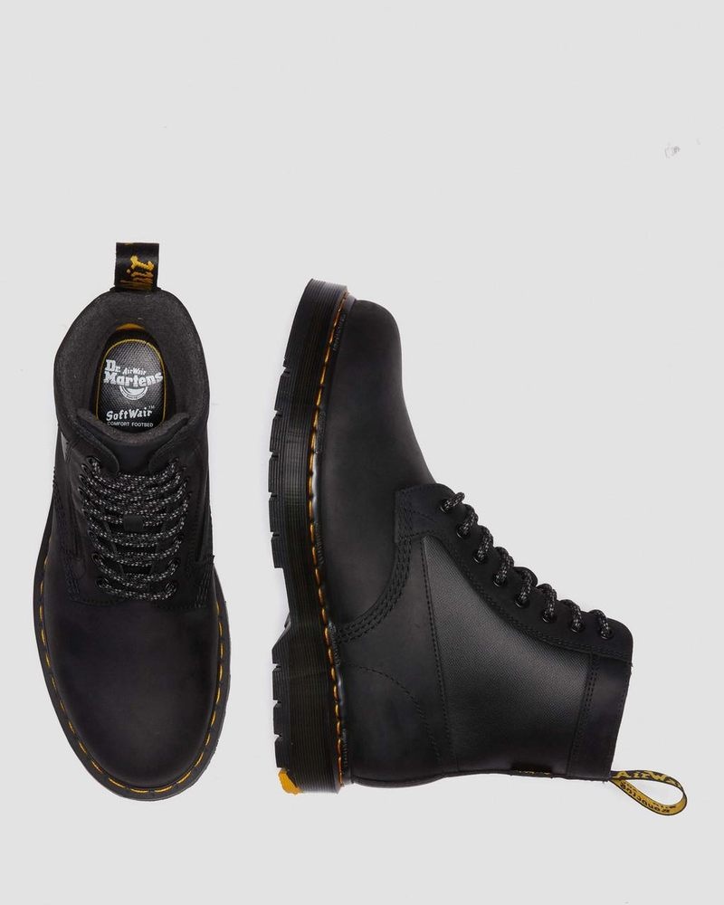 Dr Martin Martens 1460 Trinity Wintergrip Waterproof Boots Boots Black | MA15-I3JC