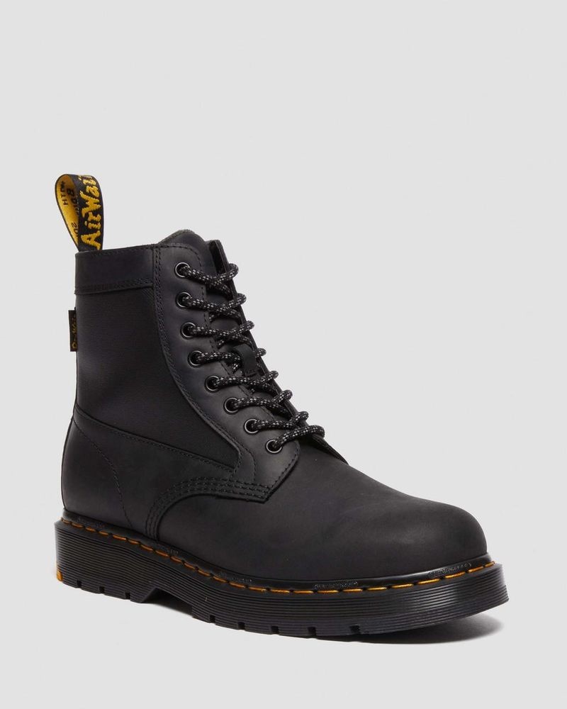 Dr Martin Martens 1460 Trinity Wintergrip Waterproof Boots Boots Black | MA15-I3JC