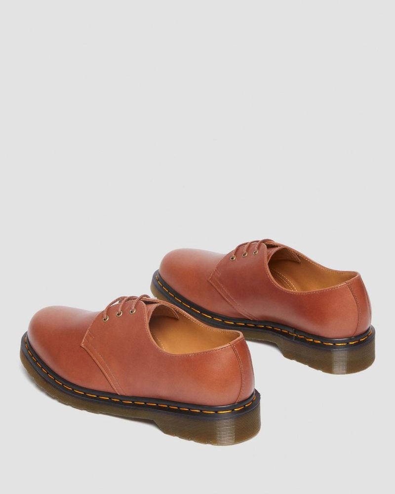 Dr Martin Martens 1461 Carrara Leather Oxford Shoes (Carrara) Shoes Saddle Tan | VW46-F0JK