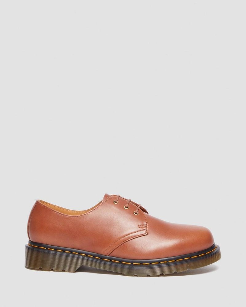 Dr Martin Martens 1461 Carrara Leather Oxford Shoes (Carrara) Shoes Saddle Tan | VW46-F0JK