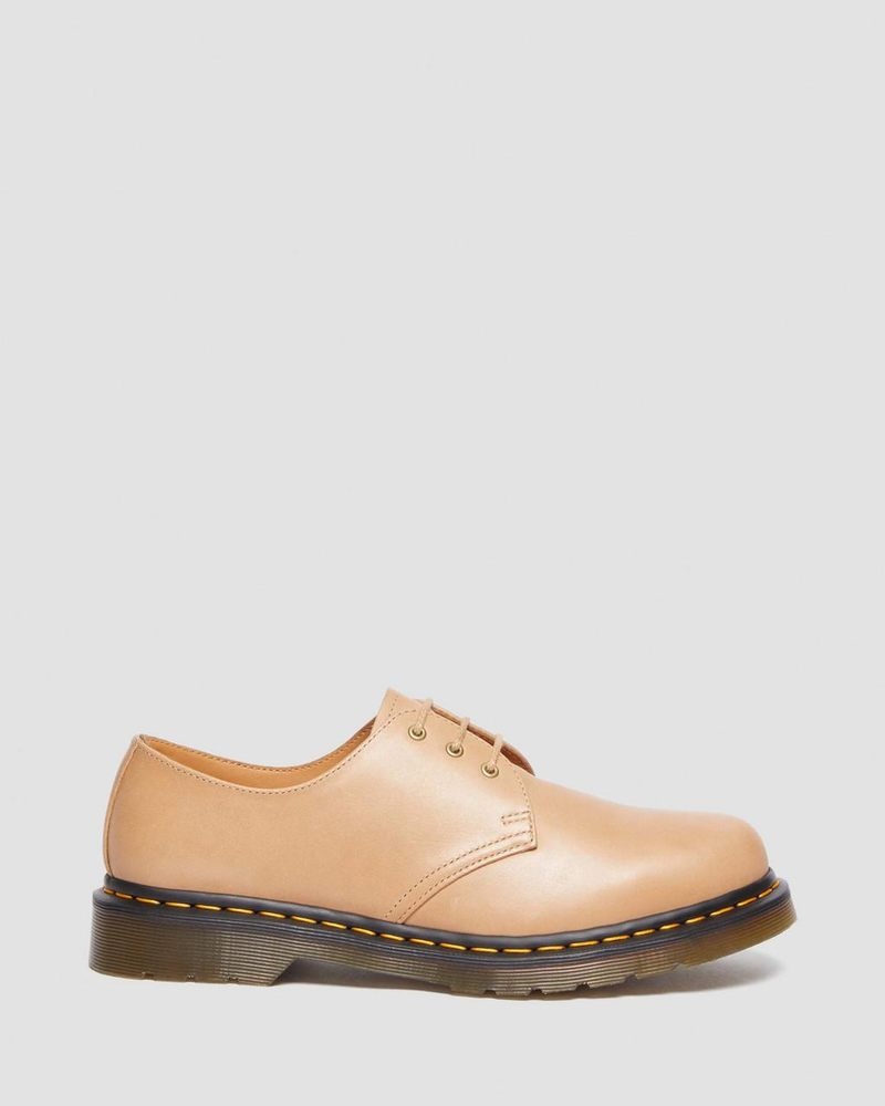 Dr Martin Martens 1461 Carrara Leather Oxford Shoes (Carrara) Shoes Beige | ZF55-X6YF