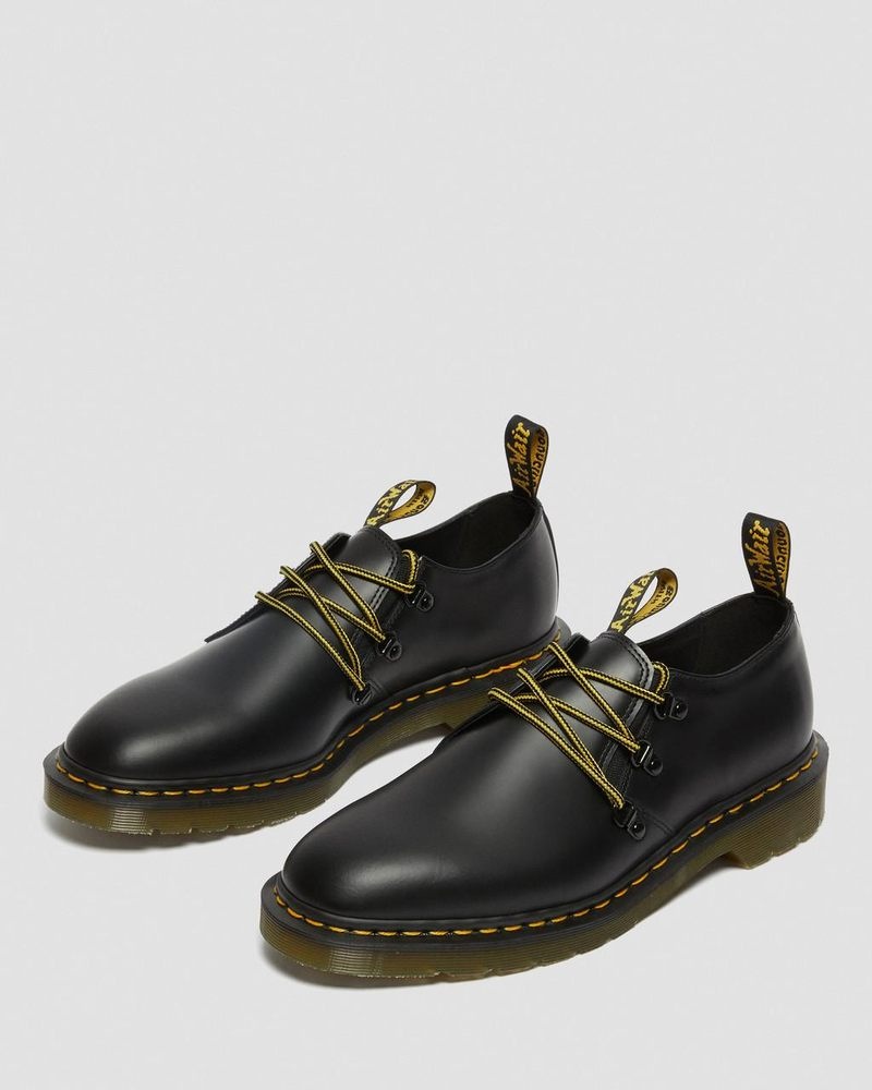 Dr Martin Martens 1461 Engineered Garments Leather Oxford Shoes (Smooth Leather) Shoes Black | BE40-A9EZ