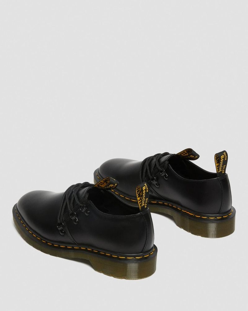 Dr Martin Martens 1461 Engineered Garments Leather Oxford Shoes (Smooth Leather) Shoes Black | BE40-A9EZ