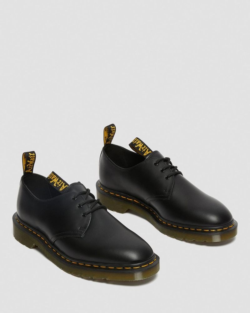 Dr Martin Martens 1461 Engineered Garments Leather Oxford Shoes (Smooth Leather) Shoes Black | BE40-A9EZ