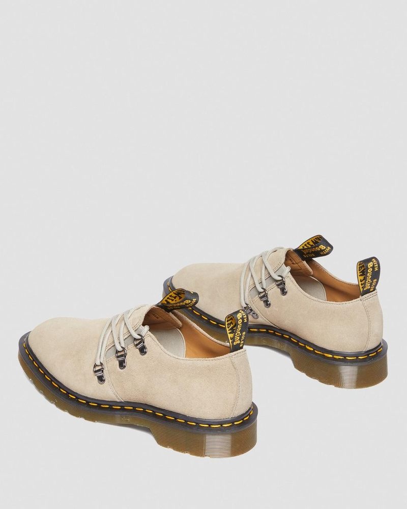 Dr Martin Martens 1461 Engineered Garments Suede Oxford Shoes (Suede) Shoes Milkshake | DE44-T8GB