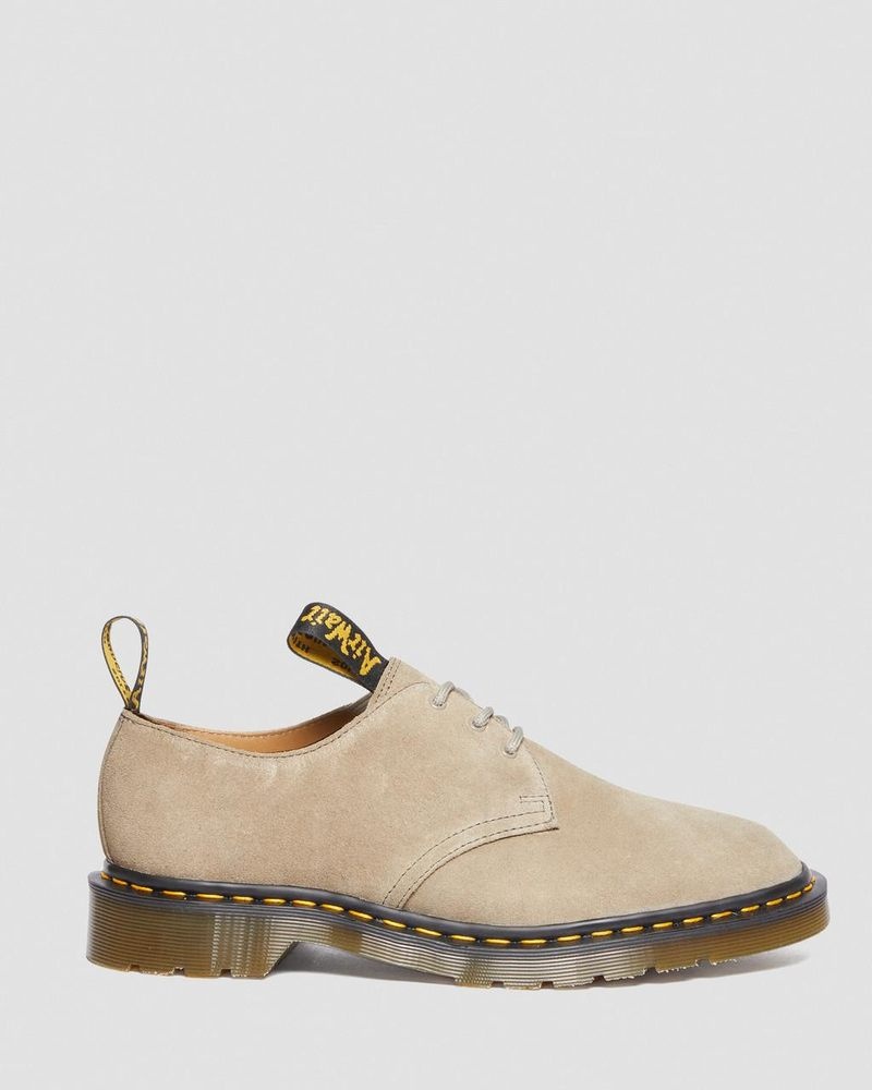 Dr Martin Martens 1461 Engineered Garments Suede Oxford Shoes (Suede) Shoes Milkshake | DE44-T8GB