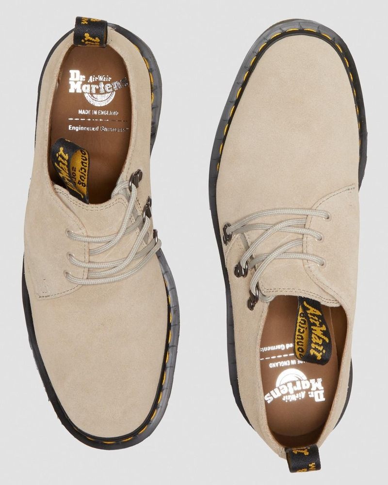 Dr Martin Martens 1461 Engineered Garments Suede Oxford Shoes (Suede) Shoes Milkshake | DE44-T8GB