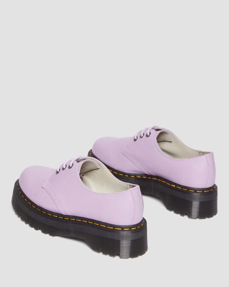 Dr Martin Martens 1461 II Pisa Leather Platform Shoes (Pisa) Shoes Lilac | YU42-I9RD