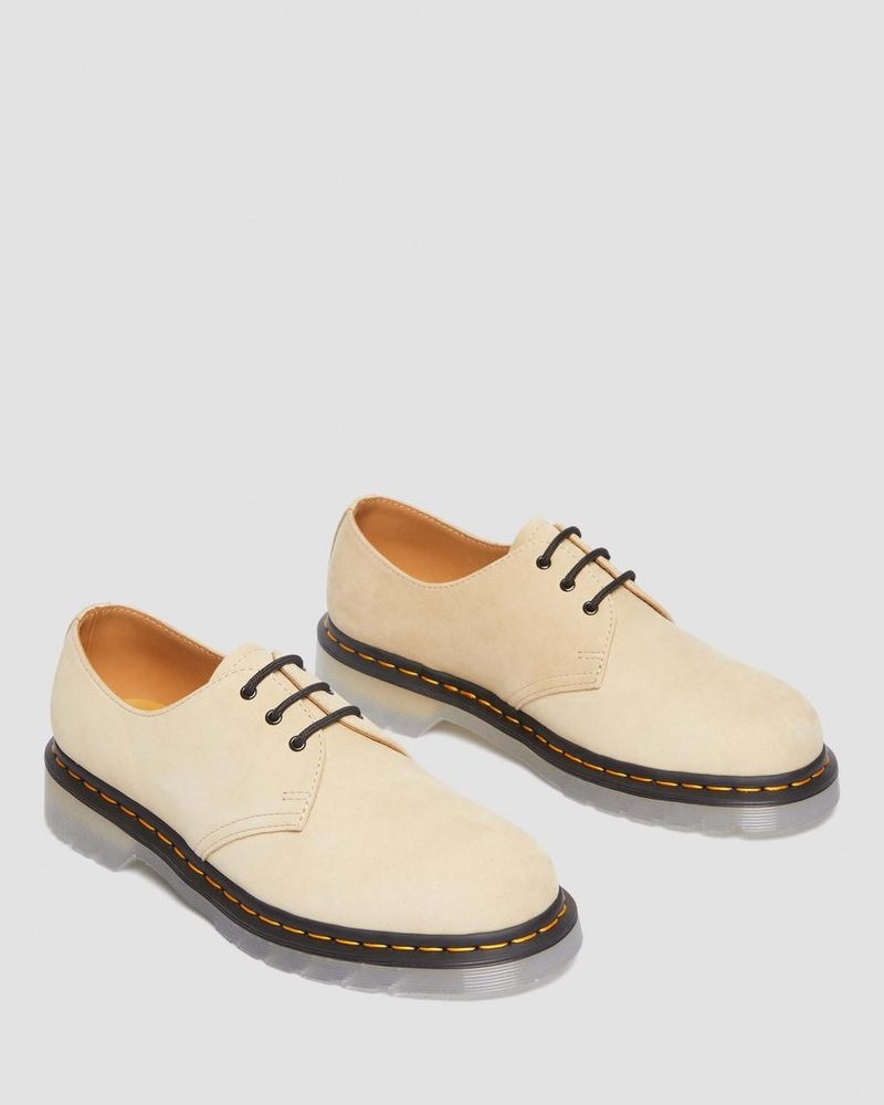 Dr Martin Martens 1461 Iced II Buttersoft Leather Oxford Shoes (Buttersoft Wp) Shoes Light Tan | EJ02-E8TU