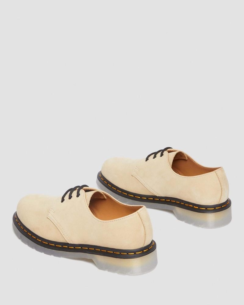 Dr Martin Martens 1461 Iced II Buttersoft Leather Oxford Shoes (Buttersoft Wp) Shoes Light Tan | EJ02-E8TU