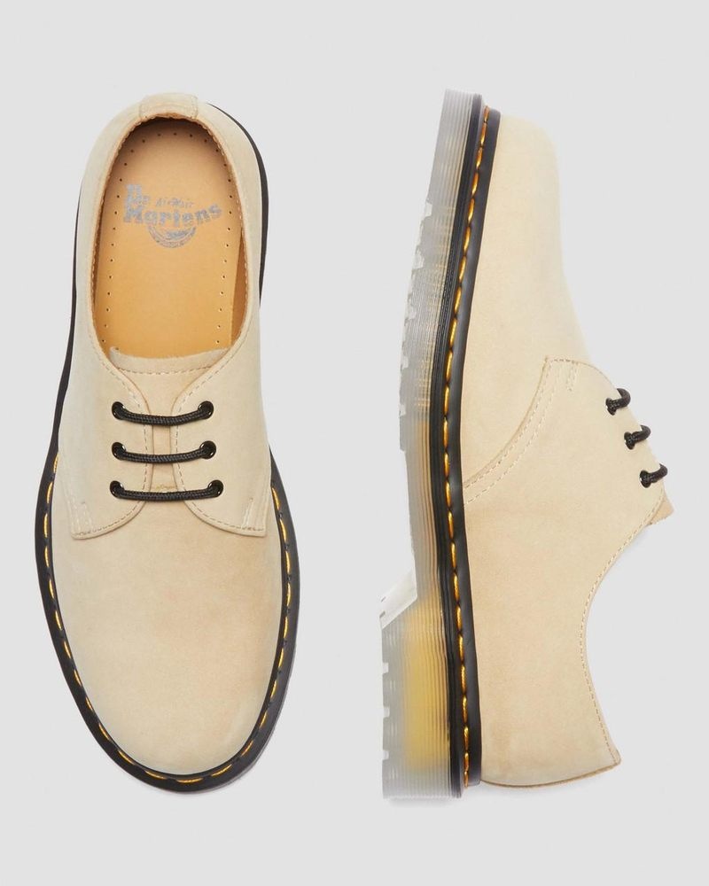 Dr Martin Martens 1461 Iced II Buttersoft Leather Oxford Shoes (Buttersoft Wp) Shoes Light Tan | EJ02-E8TU