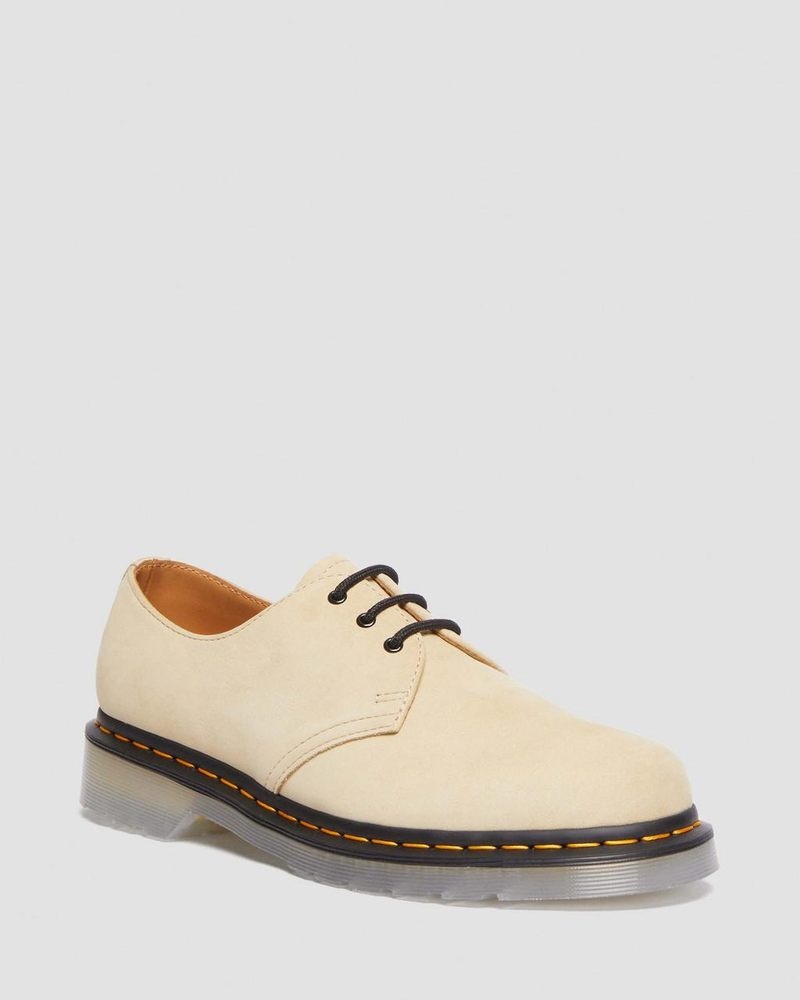 Dr Martin Martens 1461 Iced II Buttersoft Leather Oxford Shoes (Buttersoft Wp) Shoes Light Tan | EJ02-E8TU