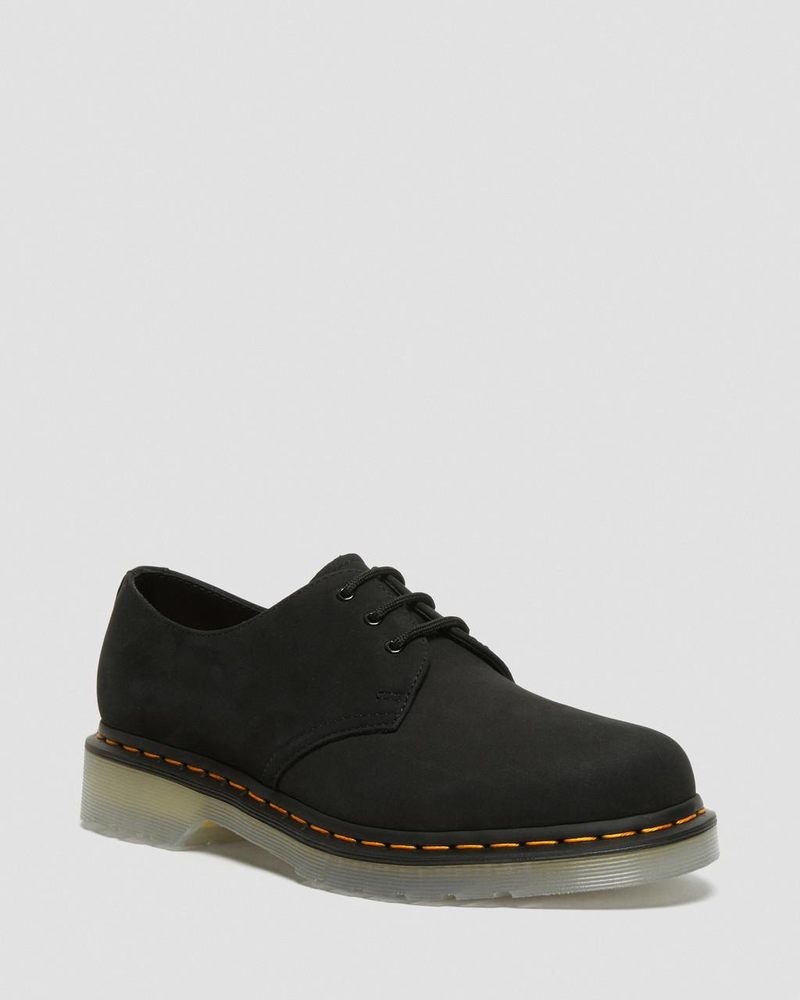 Dr Martin Martens 1461 Iced II Buttersoft Leather Oxford Shoes (Buttersoft Wp) Shoes Black | NT17-K8OS