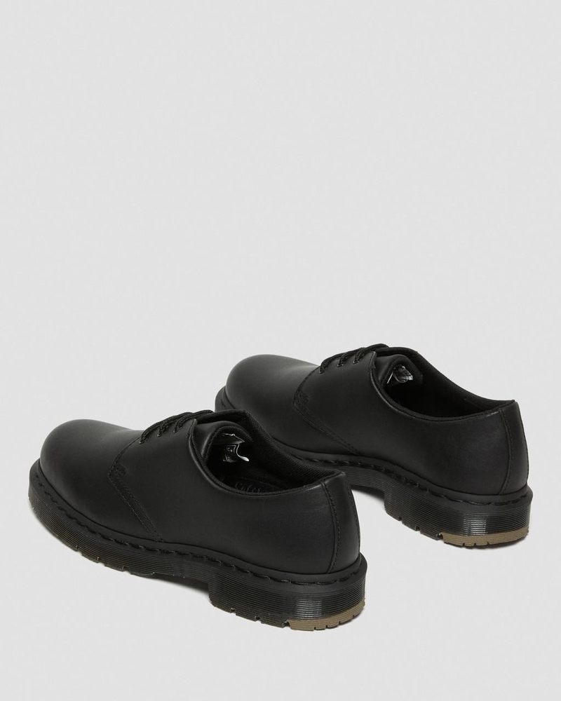 Dr Martin Martens 1461 Mono Slip Resistant Oxford Shoes (Industrial Full Grain) Shoes Black | PX61-L0SA