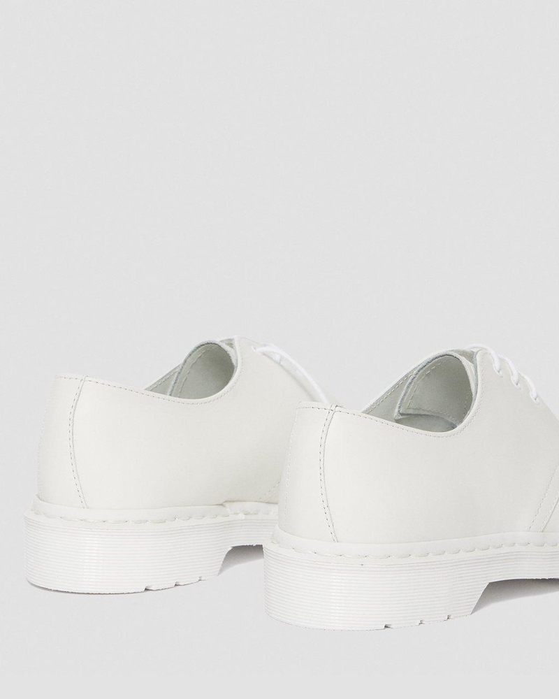 Dr Martin Martens 1461 Mono Smooth Leather Oxford Shoes (Smooth Leather) Shoes White | CI36-Z3RX