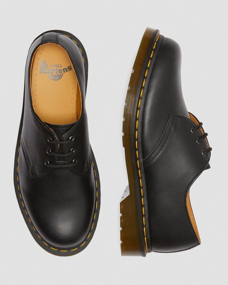 Dr Martin Martens 1461 Nappa Leather Oxford Shoes (Nappa Leather) Shoes Black | II14-A7NA