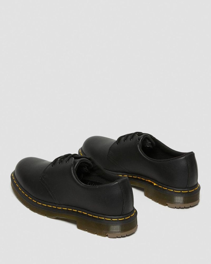 Dr Martin Martens 1461 Slip Resistant Leather Oxford Shoes (Industrial Full Grain) Shoes Black | NF83-F8WZ