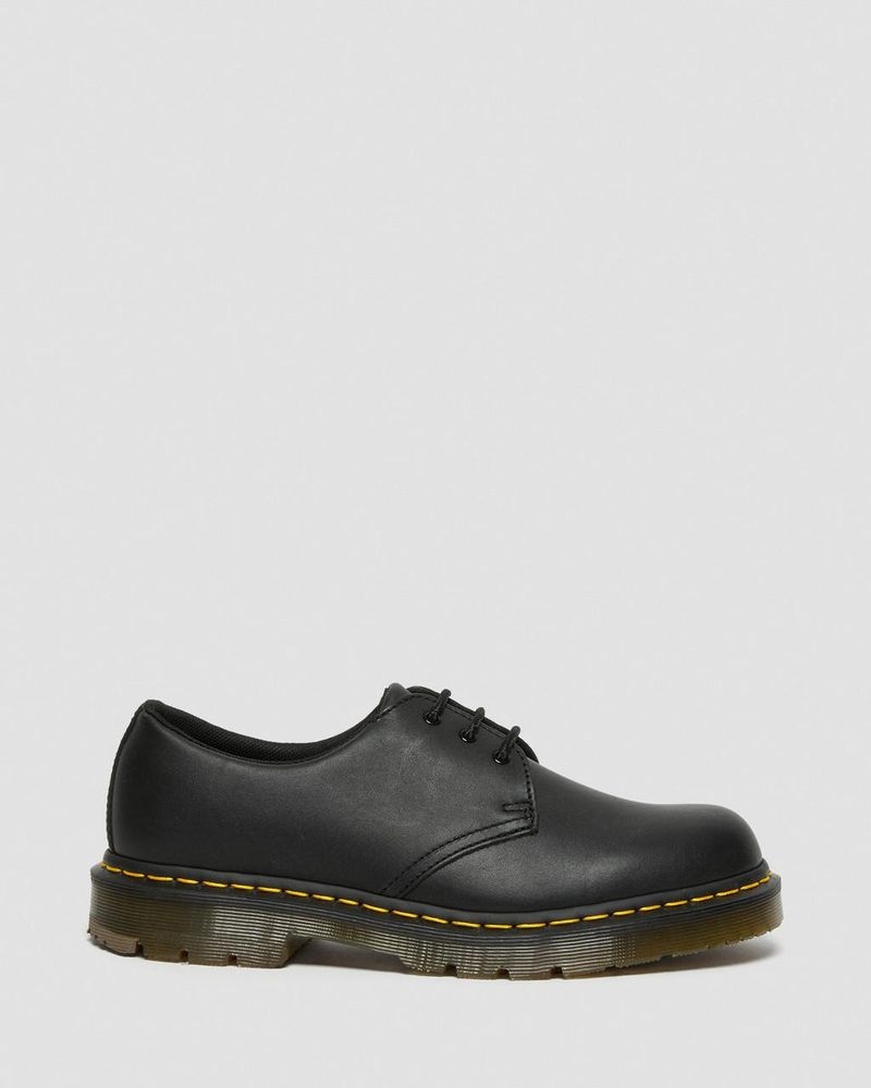 Dr Martin Martens 1461 Slip Resistant Leather Oxford Shoes (Industrial Full Grain) Shoes Black | NF83-F8WZ