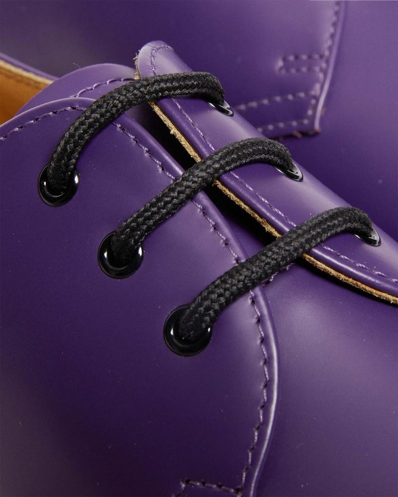 Dr Martin Martens 1461 Smooth Leather Oxford Shoes (Smooth Leather) Shoes RICH PURPLE | KR63-E8WP