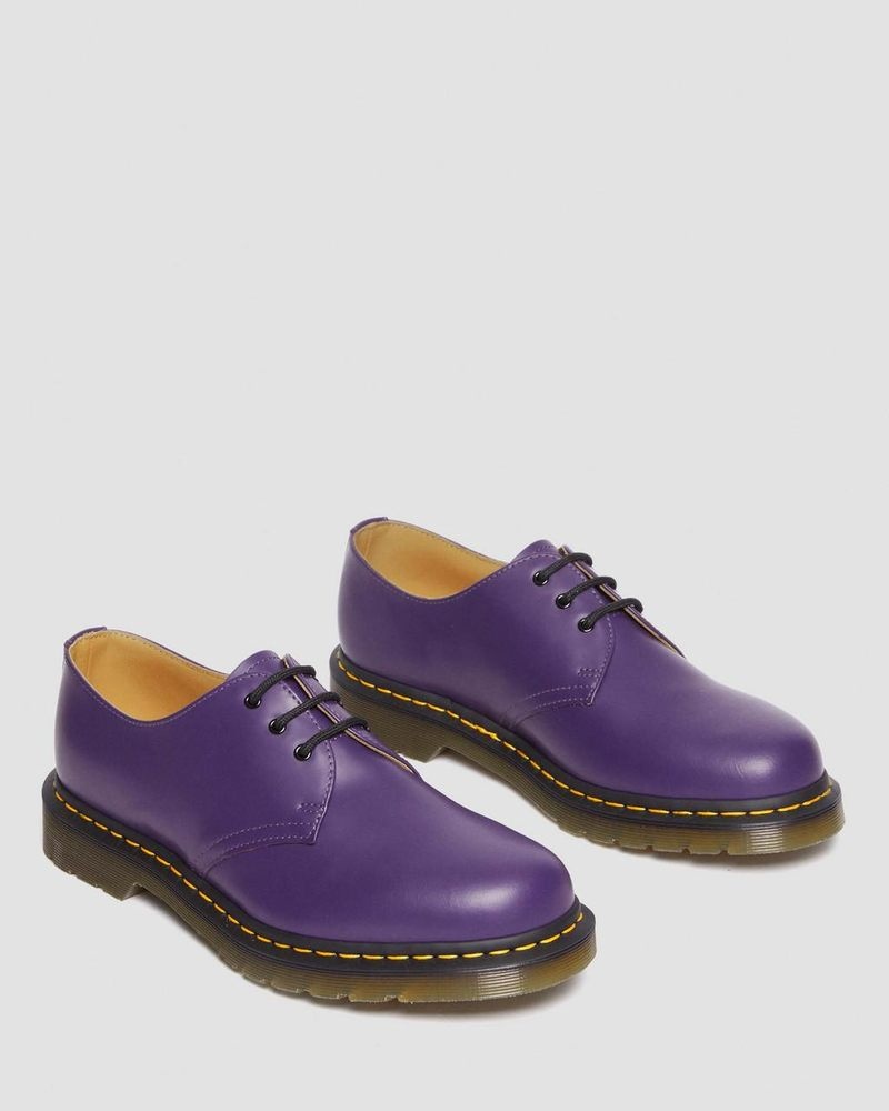 Dr Martin Martens 1461 Smooth Leather Oxford Shoes (Smooth Leather) Shoes RICH PURPLE | KR63-E8WP