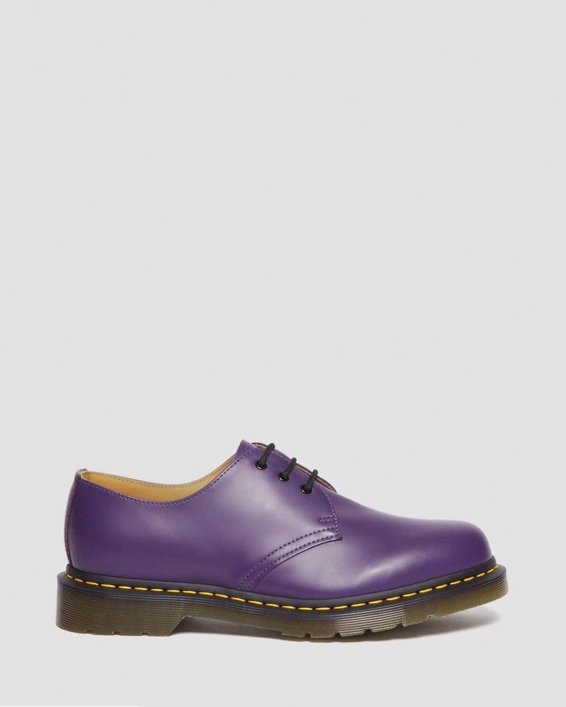 Dr Martin Martens 1461 Smooth Leather Oxford Shoes (Smooth Leather) Shoes RICH PURPLE | KR63-E8WP