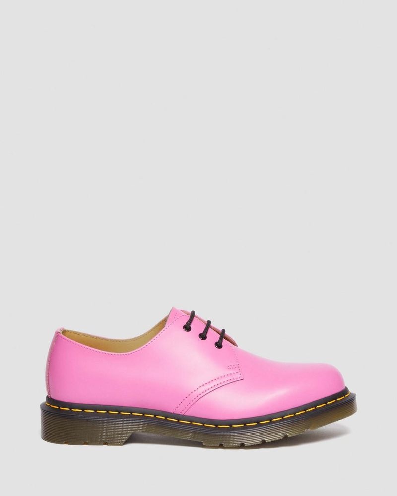 Dr Martin Martens 1461 Smooth Leather Oxford Shoes (Smooth Leather) Shoes Thrift Pink | KG95-D6ZS