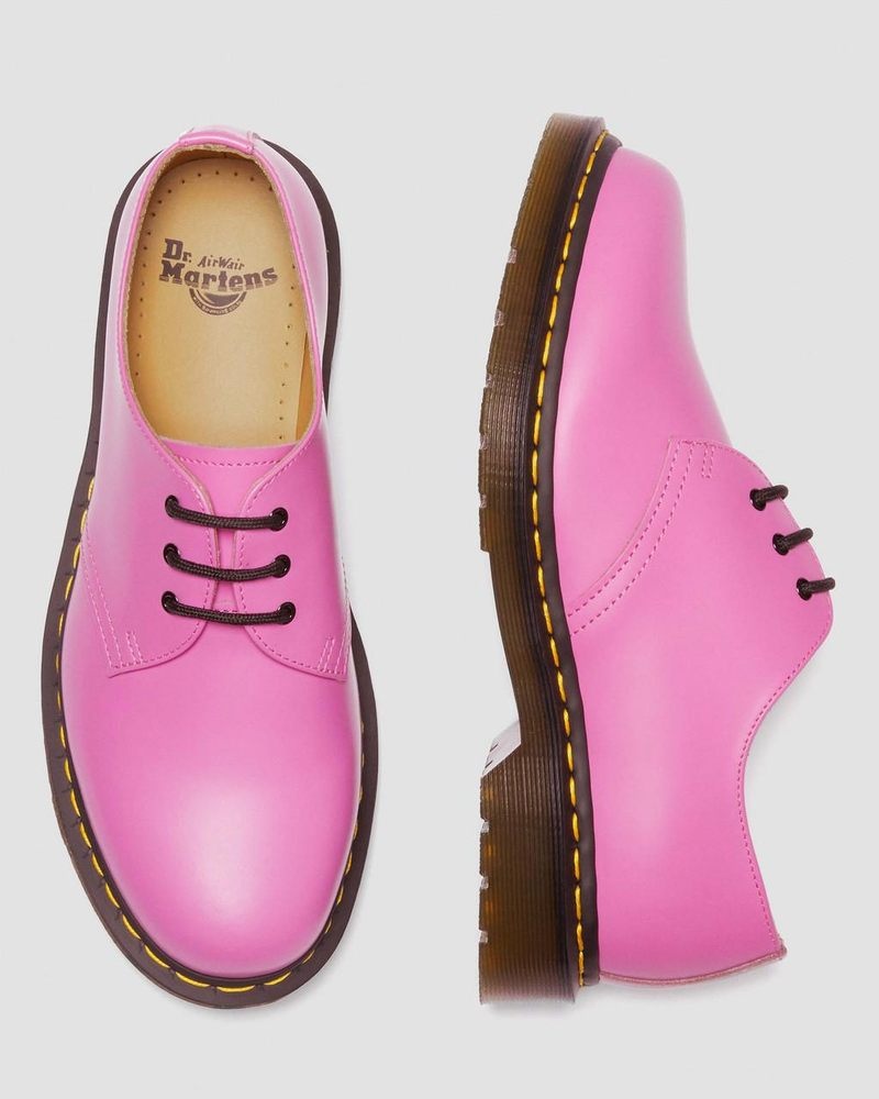 Dr Martin Martens 1461 Smooth Leather Oxford Shoes (Smooth Leather) Shoes Thrift Pink | KG95-D6ZS