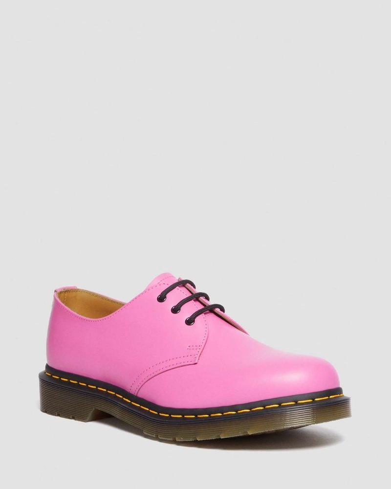 Dr Martin Martens 1461 Smooth Leather Oxford Shoes (Smooth Leather) Shoes Thrift Pink | KG95-D6ZS