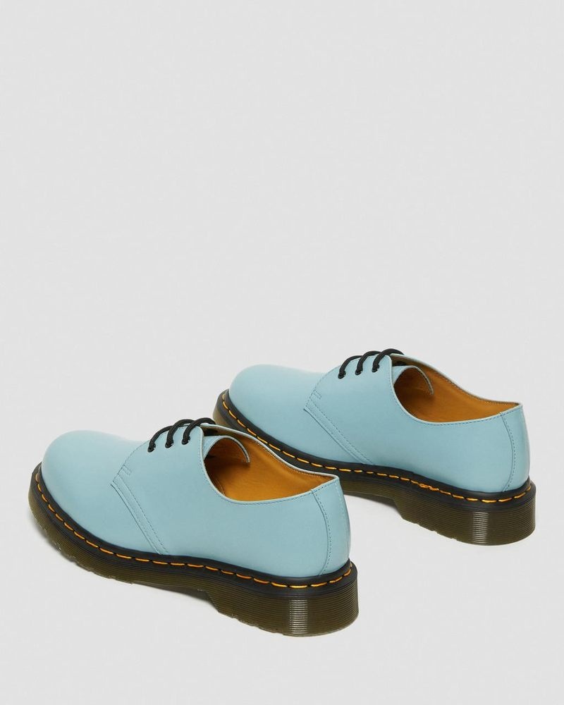 Dr Martin Martens 1461 Smooth Leather Oxford Shoes (Smooth Leather) Shoes Blue | WZ07-X9SH