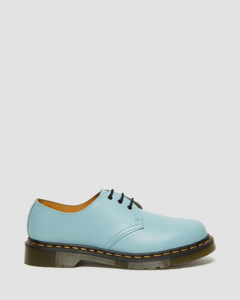 Dr Martin Martens 1461 Smooth Leather Oxford Shoes (Smooth Leather) Shoes Blue | WZ07-X9SH