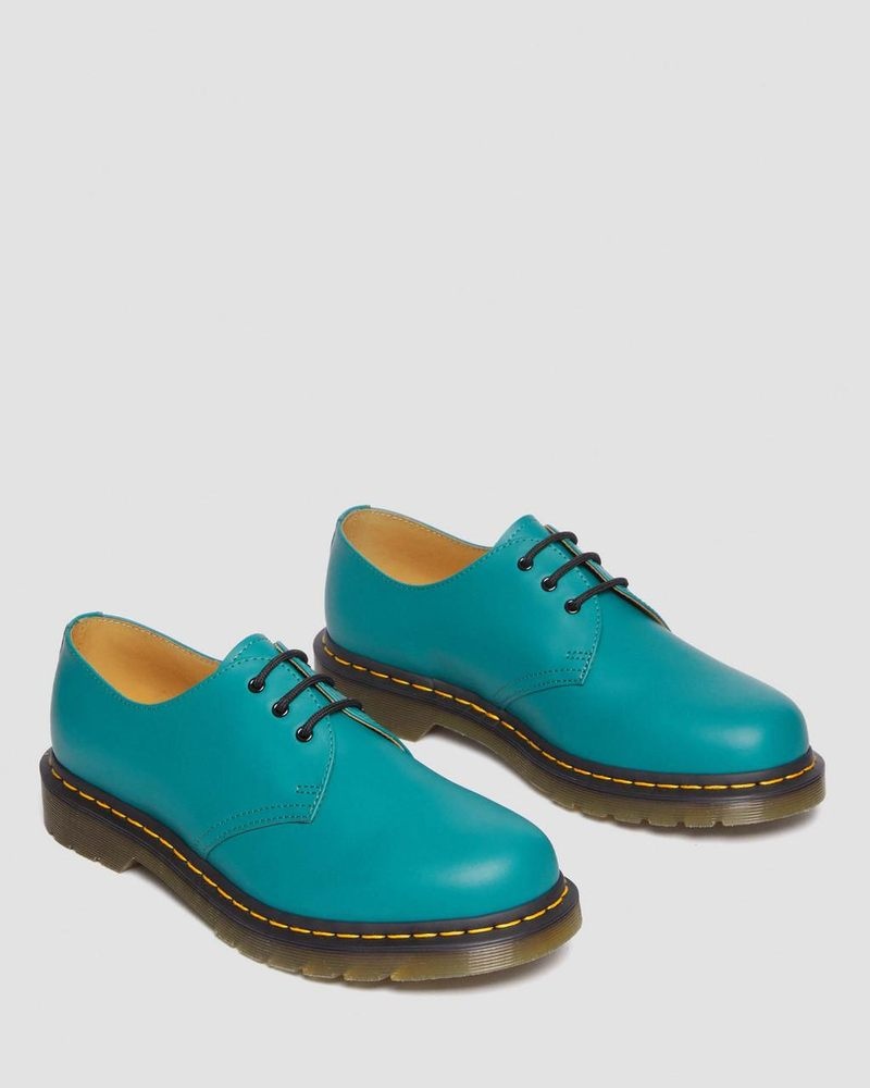 Dr Martin Martens 1461 Smooth Leather Oxford Shoes (Smooth Leather) Shoes Teal Green | HF06-J8II