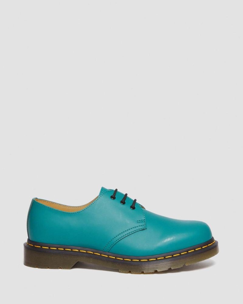 Dr Martin Martens 1461 Smooth Leather Oxford Shoes (Smooth Leather) Shoes Teal Green | HF06-J8II