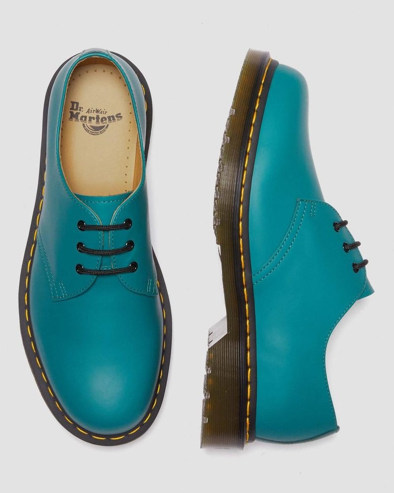 Dr Martin Martens 1461 Smooth Leather Oxford Shoes (Smooth Leather) Shoes Teal Green | HF06-J8II