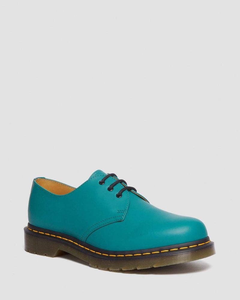 Dr Martin Martens 1461 Smooth Leather Oxford Shoes (Smooth Leather) Shoes Teal Green | HF06-J8II